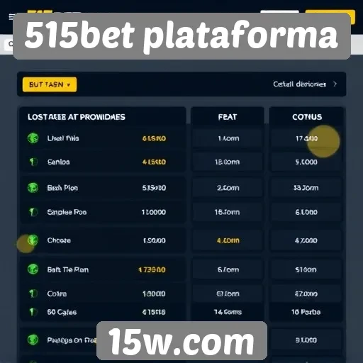 Comparação de bônus disponíveis na 515bet plataforma